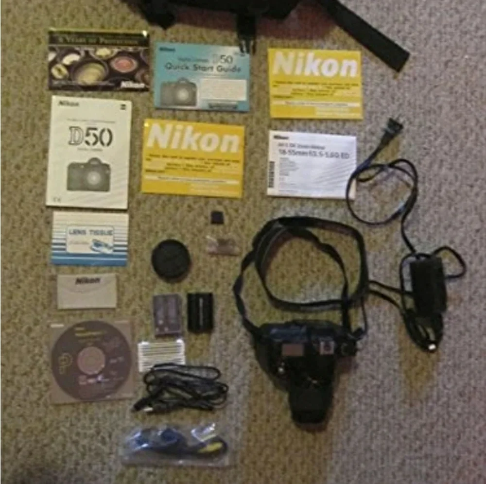 Nikon D50 6.1MP Digital SLR Camera